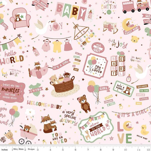 Baby Girl Main Pink Riley Blake Designs